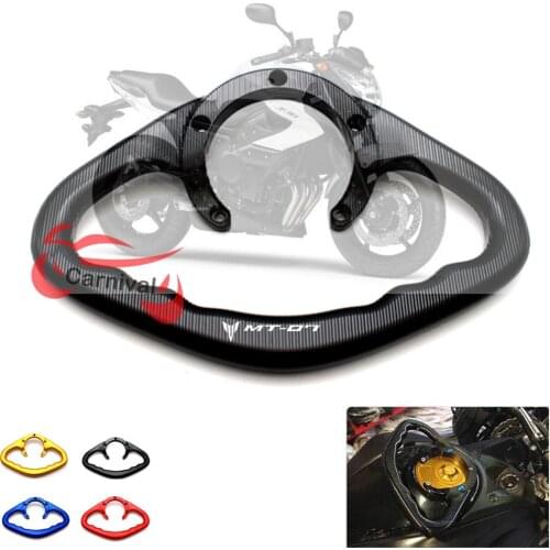 ForYamaha MT-07 MT 09 Accessories CNC Passenger Handle Holding Fuel Tank Grab Bar Armrest MT-09 MT07