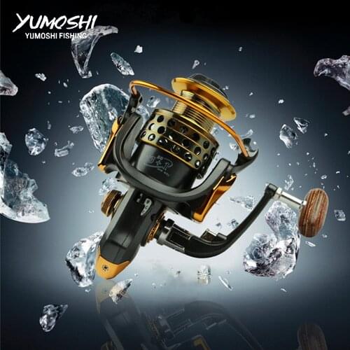 Fishing Reels 13+1BB 5.5:1 Metal spool fish feeder baitcasting spinning reels mlinete carretilha Sea Rock lure type fishing XF