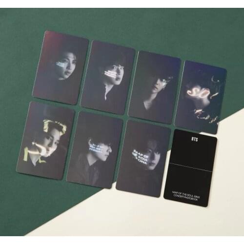 KPOP Bangtan Boys New Album MAP OF THE SOUL ON:E Photocard Lomo Card poster Postcard Premium Photos JUNG KOOK SUGA JIMIN RM JIN