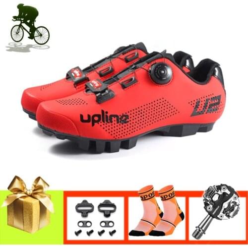 Sapato Ciclismo Mtb Cycling Shoes Men Women Mountain Bike Sneakers Add SPD Pedals Breathable Non-slip Superstar Riding Footwear