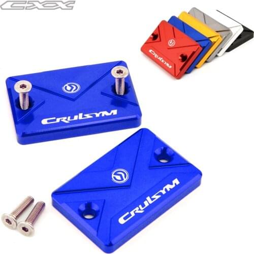 Motorcycle CNC Brake Fluid Reservoir Tank Cover For SYM CRUISYM 300 cruisym300
