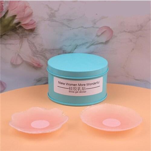 4 Pair Reusable Invisible Silicone Nipple Cover Self Adhesive Breast Chest Bra Pasties Mat Stickers AccessoriesLift For Woman
