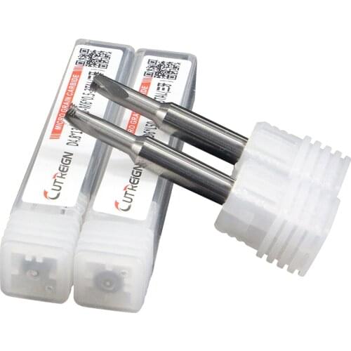 CUTREIGN 3 Tooth Metric Thread Milling Cutter For Tungsten Steel CNC 60 Degree Carbide End Mill Machining Center