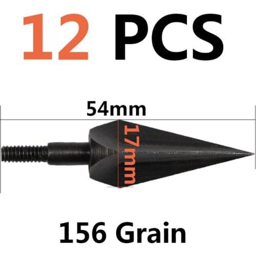 12-Piece Set Of Replaceable Metal Tip Archery Wide-Headed Arrow/Fiberglass Arrow Archery Beginner Archery Carbon Steel Arrow