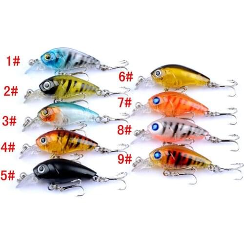 Fishing Lure Bait Bionic Bait4.5cm/4g Crankbait Plastic Artifical Bait Hard Bait Sea Fishing Accessories