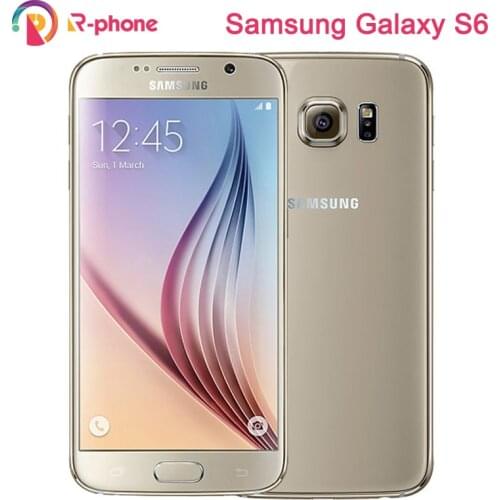 Original SAMSUNG Galaxy S6 Unlocked S6 Egde Mobile Phone Refurbished 5.1'' 32GB ROM 3GB RAM Android Phone