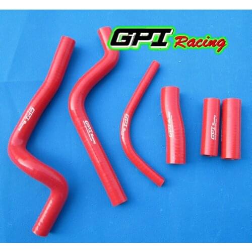 GPI silicone radiator hose FOR Honda CR500 CR 500 95 96 97 98-01 99 00 2001 2000 1999 1998 1997 1996 1995 red