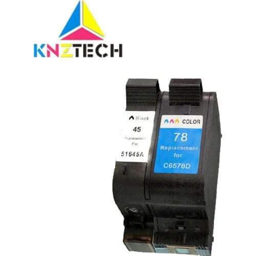 Compatible ink cartridges for 45 78 for45 for78 deskjet 1220c 3820 3822 6122 6127 930c 932c 940c 950c printers