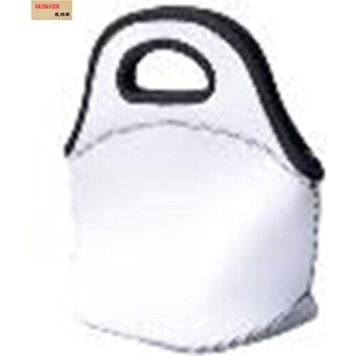 10pcs/Lot Sublimation blank Lunch Bag Thermal Insulated Lunch Box Tote Cooler Handbag Dinner Container School Food Storage Bags