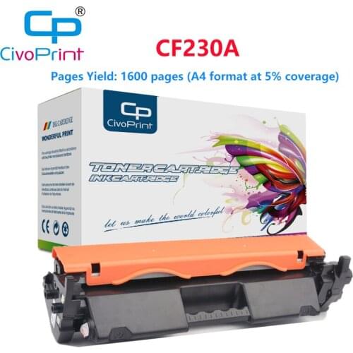 Civoprint With chip Compatible for HP CF230A 30A cf230 toner cartridge for hp LaserJet LaserJet M203 M203dn M203dw M227 M227fdw