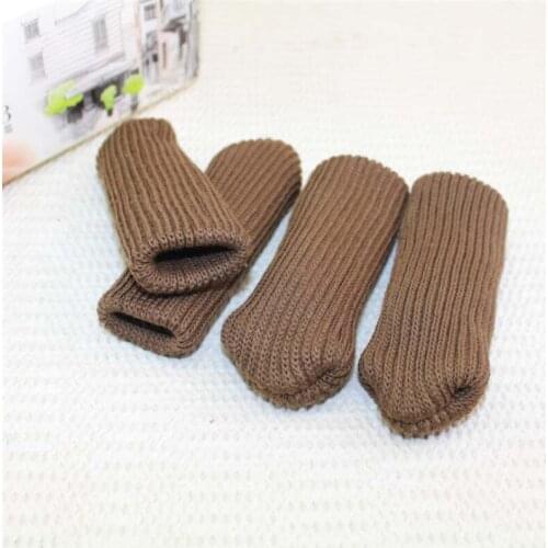 32PCS Knitted Chair Leg Socks Furniture Table Feet Leg Floor Protectors Covers