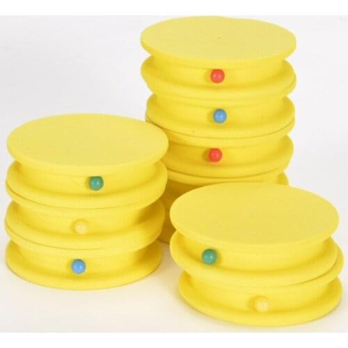 A5KC 10Pcs Fishing Line Storage Fishing Rigs Foam Spool for Fly Fishing Tippet Holder Line Organizer Storage Accessories