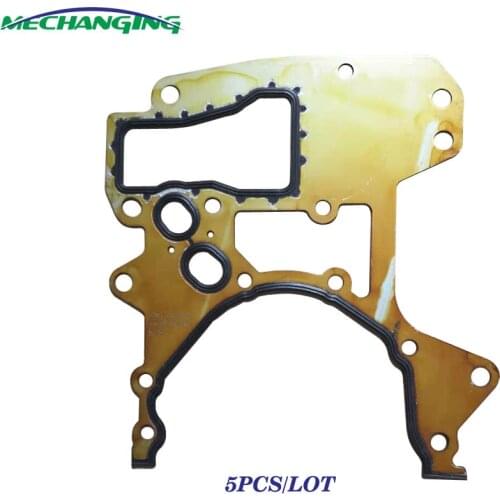 5PCS Fit CHEVROLET CRUZE 1.6L/1.8L F16D4 2HO F18D4 Z18XER ALFA ROMEO OPEL ASTRA VAUXHALL aluminum Crankcase gasket 54151900