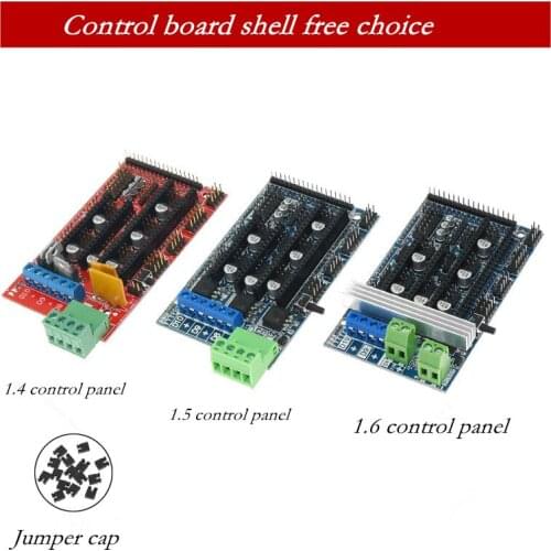 3D Printer Accessories Ramps 1.4 1.5 1.6 Control Board A4988/DRV8825 Driver Expansion Board