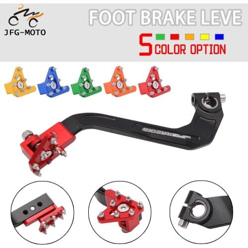 Motorcycle Aluminum CNC Foot Brake Pedal For HONDA CRF1000A CRF1000D 2016 2017 2018 2019 CRF1100A CRF1100D 2020