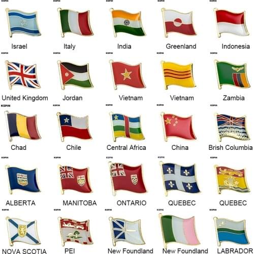 Australia Natinal Lapel Pins Flag Lapel Pins Country Flag Badge Flag Badge Brooch