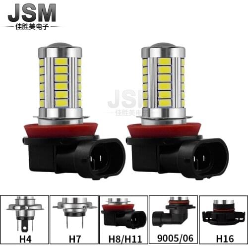 Automobile Led Fog Lamp H4 H7 H8 / H11 9005 9006-5630-33 Lamp Fog Lamp Headlamp Highlight Led Headlight Car Led