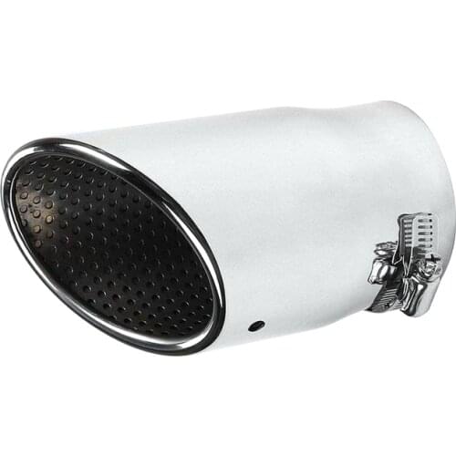 Car Stainless Steel Exhaust Rear Tail Muffler Tip Pipe for Toyota 4Runner 2010+ for Jeep Wrangler JL Compass, 3.1Inch