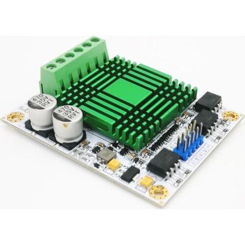 60A Dual high power H-bridge optocoupler isolated DC motor driver module