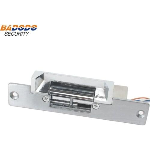 DC12V Electric Strike lock Fail secure With status signal feedback retaining edge