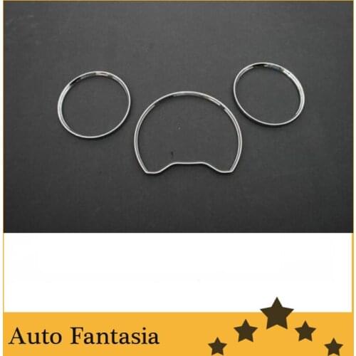 Chrome trim strips chrome dash board gauge ring set-for Mercedes Benz W210 95-99 E Class- free shipping