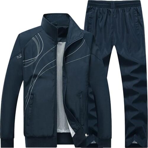 Korean Fashion Men`s Basketball Sets One Piece Sportswear Tracksuits Jacket+Pant Sport Sweatsuit Male Gym Jogging Running Sets