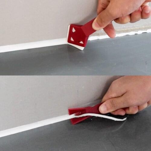 2-piece mini hand tool scraper floor internal angle angle cleaning shovel tile cleaning tool surface glue residue shovel