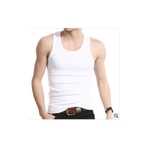 Men Sleeveless Tank Sportwear Top Muscle T-shirts Vest Undershirts Fashion New