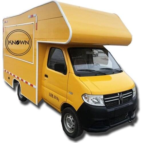 New Arrival Electric Or Gasoline Mobile Food Cart Breakfast Candy Display Street Food Truck Outdoor Food Kiosk Restaurant