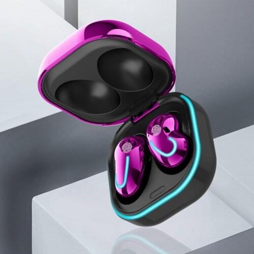 S6 SE 6D Surround Stereo Sound Earbuds Car Dashboard Wireless ABS In-ear Bluetooth Earphone Handsfree No Delay Headset