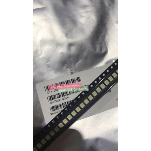 100pcs LED 3030 cold white light TV backlight 1W 3V lamp beads LED maintenance TV dedicated