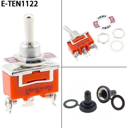 1pcs E-TEN 1122 Toggle switch 3 feet 3-speed rocker switch rocker switch