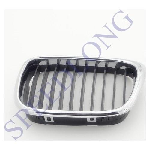 1 PC front bumper upper Kidney grille electroplating grill 51137005837 Left side for BMW 5 Series E39 2001