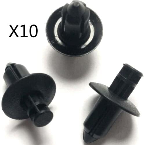 10pcs For Volvo C70 / S40 / S60 / S80 / V50 / V80 OEM 07-14 XC90 Front Bumper Grille-Support Clip 3533394