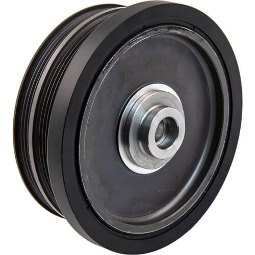 1x Crankshaft Pulley vibration damper TVD alternator Crankshaft for BMW 3er 318d E90 1995 ccm, 90 KW, 122 PS 2005/09-2011/12