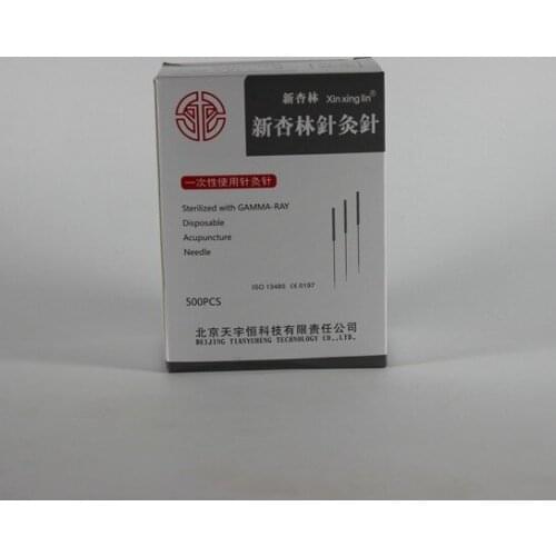 5 boxes 500 pcs sterile acupuncture needles Disposable needle 10 needle with one tube 0.18/0.20/0.25/0.30/0.35mm