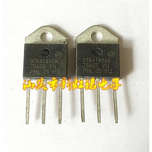 5Pcs/Lot New Original BTA41-800-B BTA41800B BTA41-800 two-way Silicon Controlled Thyristor Integrated circuit Triode In Stock