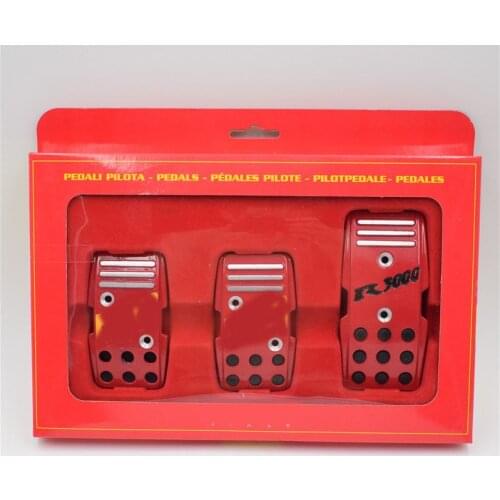 Car Styling R3000 Racing Pedals Universal Manual Accelerator Pedals Brake Pedal Clutch Pedals