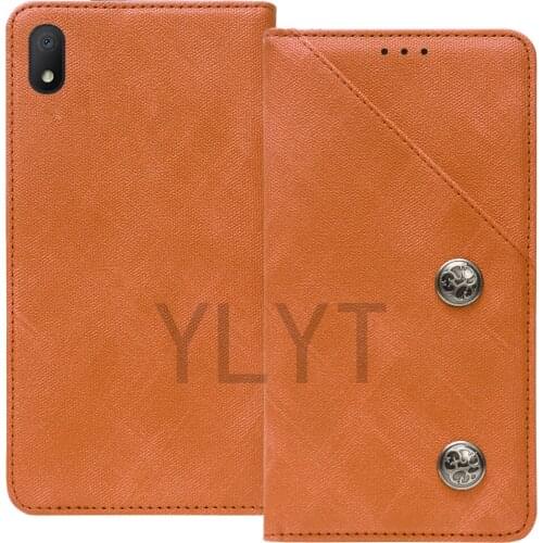 ITien TPU Protection Durable Flip Genuine Leather Cover Phone Case For TCL L9+ L9S 20 SE L5 GO L7 Plus Pouch Shell Wallet Etui