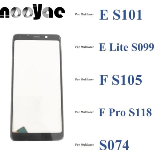 Black Top For Multilaser E S101 Lite S099 F S105 Pro S118 S074 Touch Screen Digitizer Glass Sensor Screen Touchpad Panel