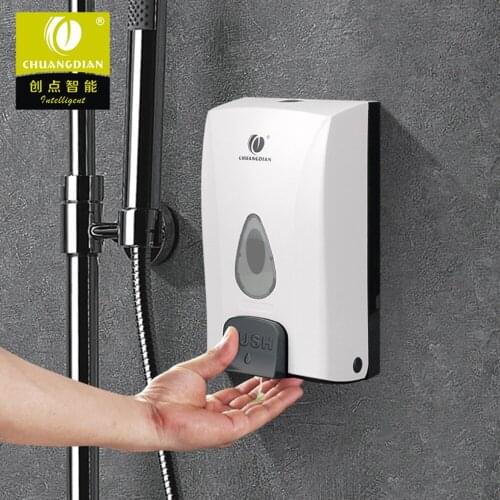 CHUANGDIAN 500ml/1000ml Bathroom Soap Lotion Dispenser Wall Mount Pump Lotion Liquid Soap Container Dispenser Shampoo Box