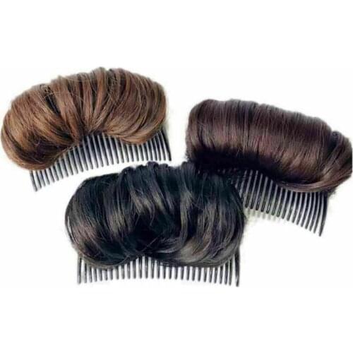Invisible Fluffy Heightening Hair Pad For Women Bangs Wig hairpin Headwear Female Lazy Hair Comb Hairdressing Hair Accessories