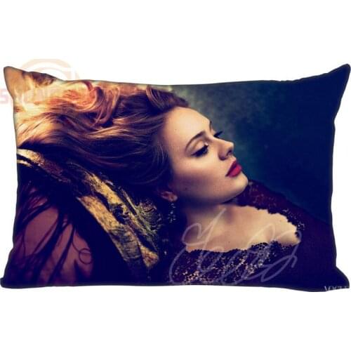 New arrival Custom Zippered Rectangle Adele Pillow Case (Two sides) High Quality Comfortable Pillow cover