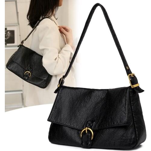 Casual Shoulder Bags for Women 2021 New Purses and Handbags Brand Luxury Designer Handbag High Quality Leather Women Tote Bag