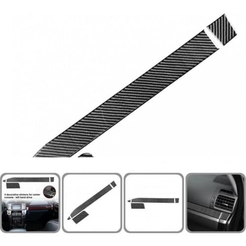 Stable 4Pcs Practical Wear-resistant Console Sticker Lightweight Console Trim Cover Perfect Match