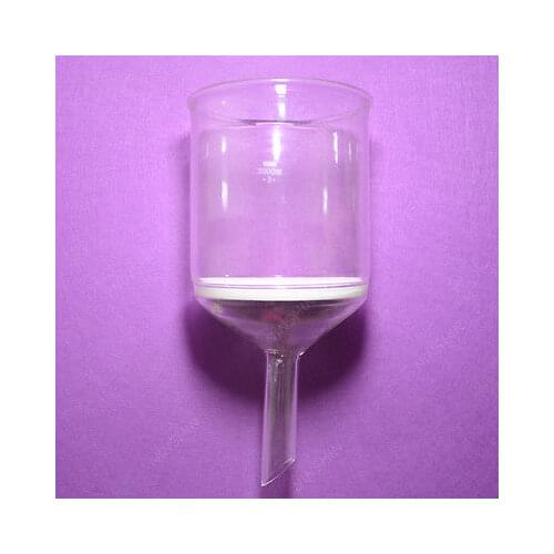 3000ml,Glass Buchner Funnel,Straight Drop Tube,Porosity 3#,Lab Glassware
