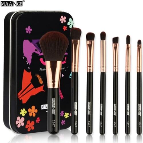 High Quality Eyebrow Makeup Brushes Set 4PCS Professional Complete Eyebrow Eye Shadow Blending Make Up Brush Maquiagem