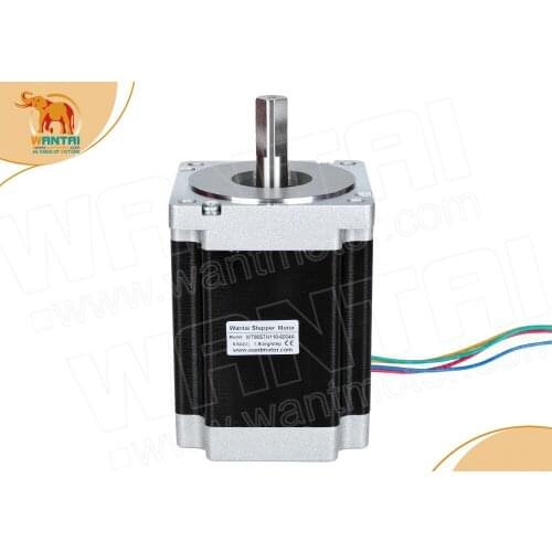 DE EU worldwide ! Wantai Nema34 Stepper Motor WT86STH118-6004A 1232oz-in 5.6A 118mm CE ROHS ISO CNC Foam Laser Plastic Engraver