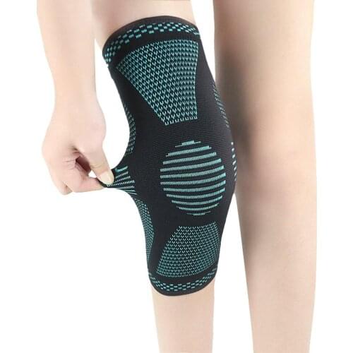 1Pc Adult Breathable Sweat-Absorb Knee Pad Nylon Sports Running Basketball Cushion Jogging Basketball Fitness Protection Tools