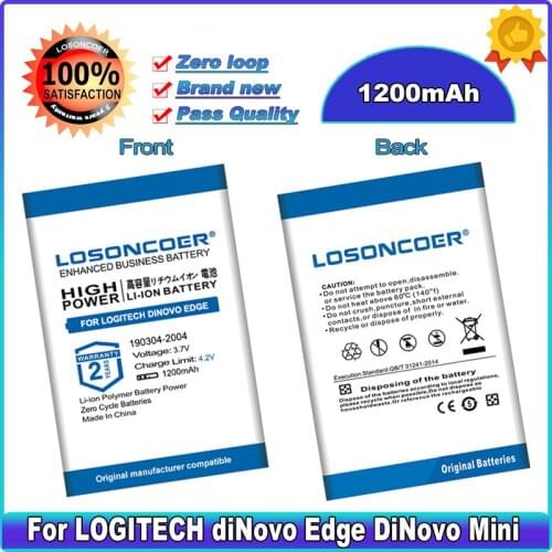 190304-2004 For Logitech DiNovo Edge Mini Harmony Y-RAY81 R-IG7 K43D L52B M36B Mouse Battery 190304-2000 F12440071,M50A